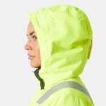 Women's Alna 2.0 Hi Vis Winter Insulated Jacket offers high visibility, comfort, and protection