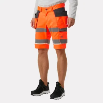UC-ME Hi Vis Construction Shorts offer comfort, durability, and high visibility