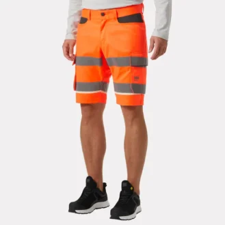 UC-ME Hi Vis Cargo Shorts provide high visibility, comfort, and durability