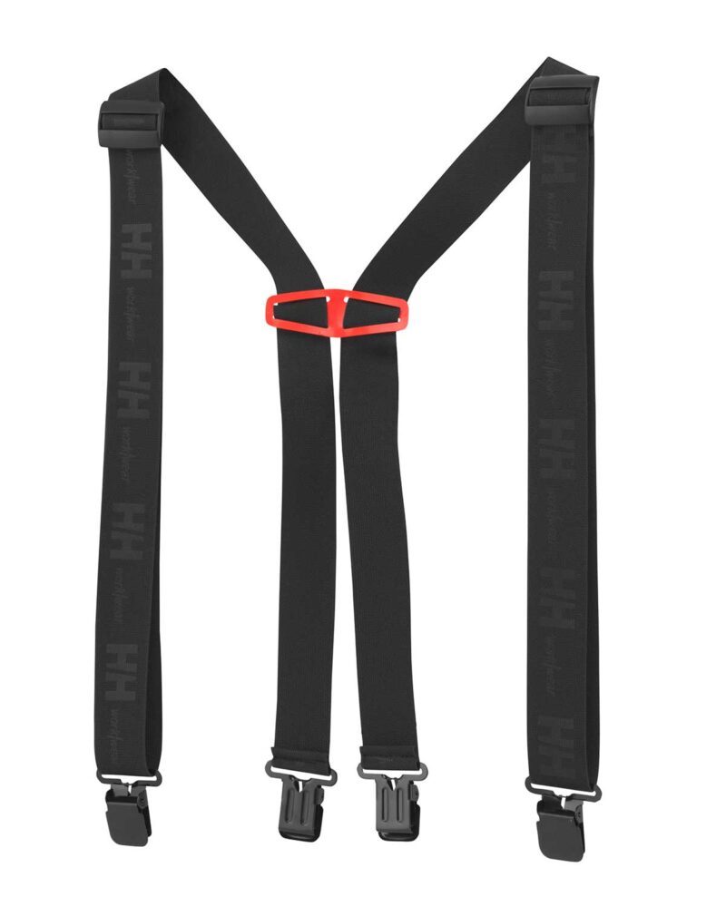The Logo Suspenders feature bold HH branding and adjustable straps